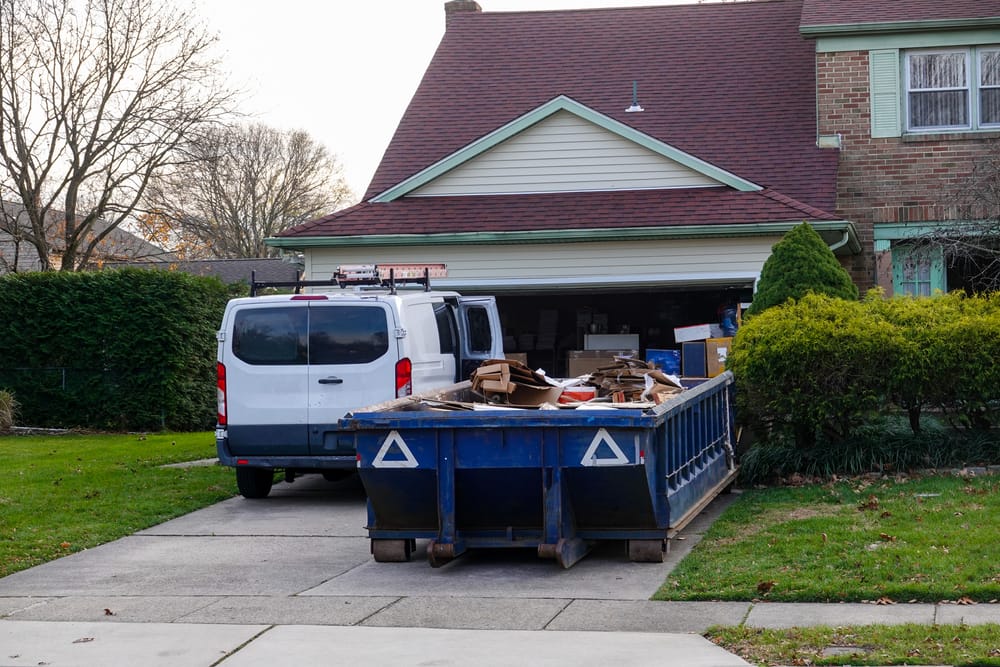 Dumpster rentals for DIY cleanouts.