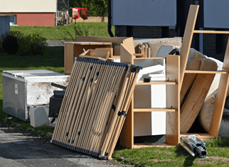 Eviction cleanouts provided by Good Guys Junk Removal & Dumpster Rentals.