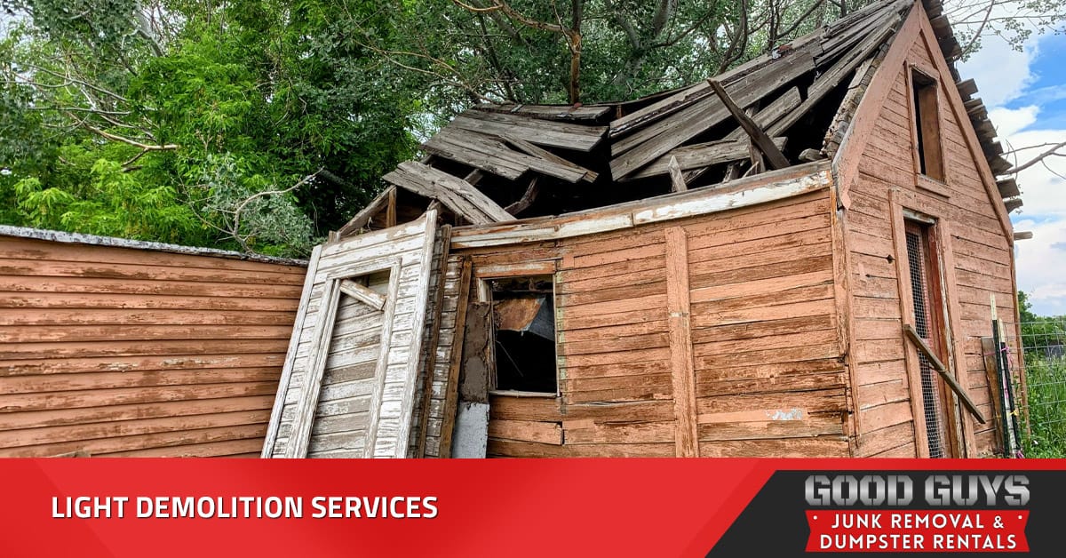 Light demolition and junk removal company.