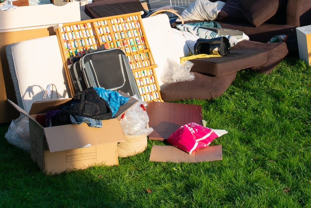 Junk removal cleanouts in Plano.
