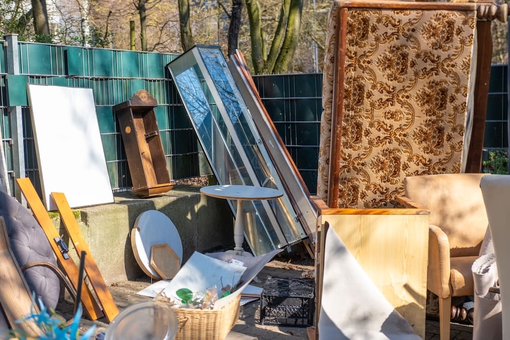 Furniture removal service in Plano, TX.